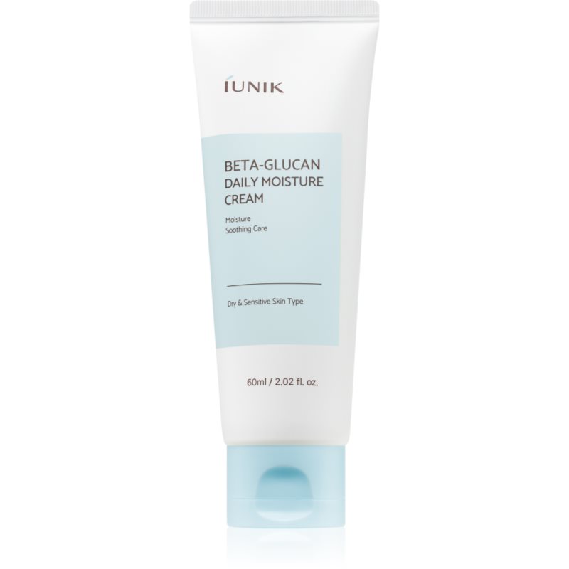 iUnik Beta Glucan Daily Moisture Cream intenzívne hydratačný krém 60 ml
